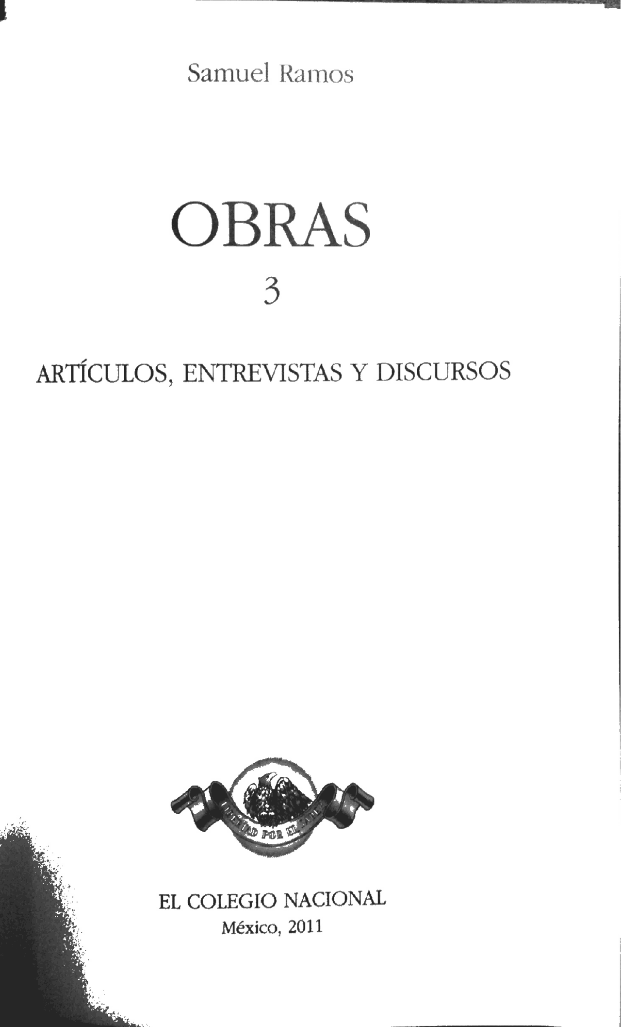Samuel Ramon Wakefield SAMUEL RAMON en torno | Guías, Proyectos, Investigaciones de Filosofía ...