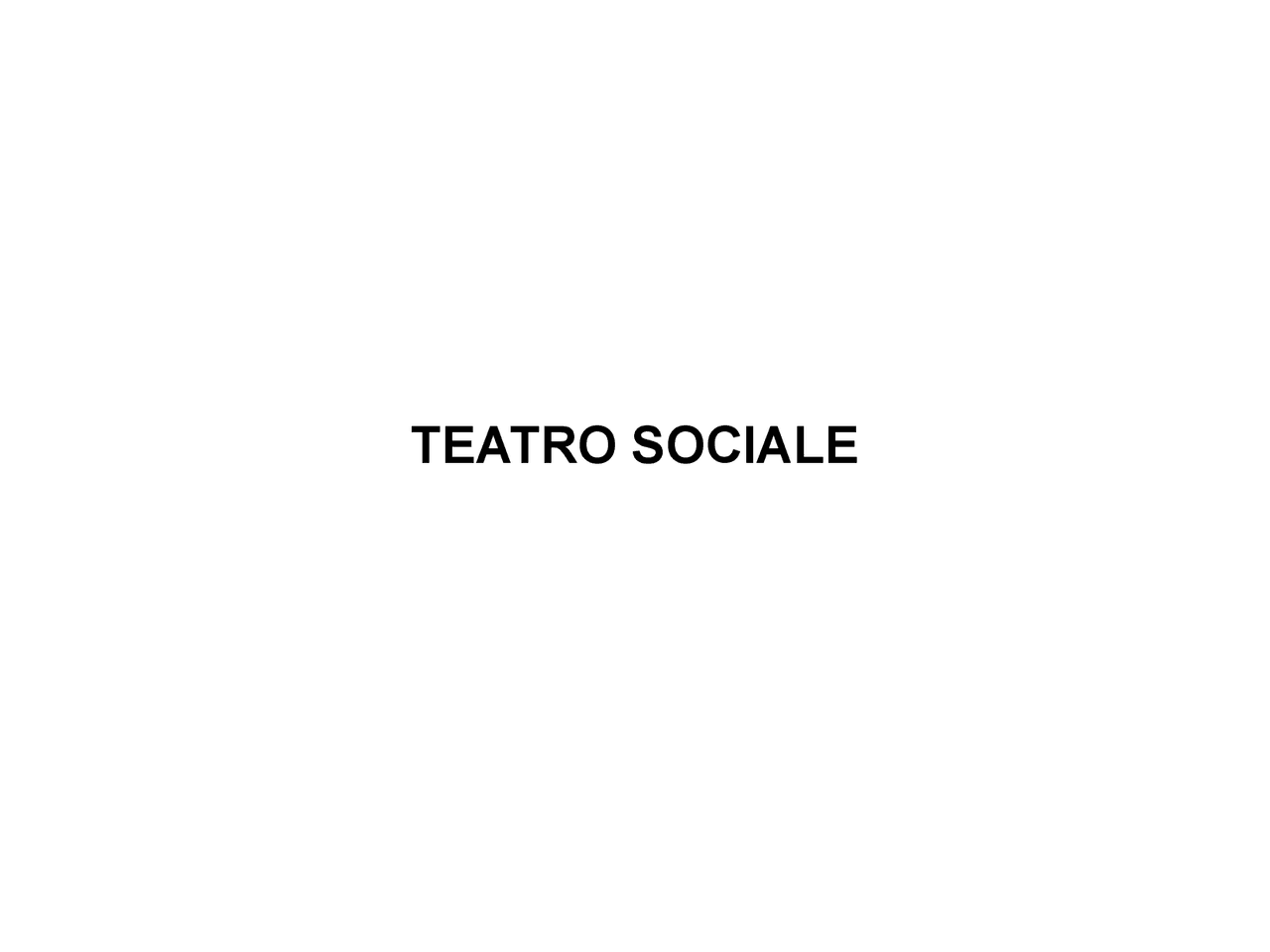 Storia Del Teatro E Dello Spettacolo Unimi mappe teatro sociale | Schemi e mappe concettuali di Storia del Teatro