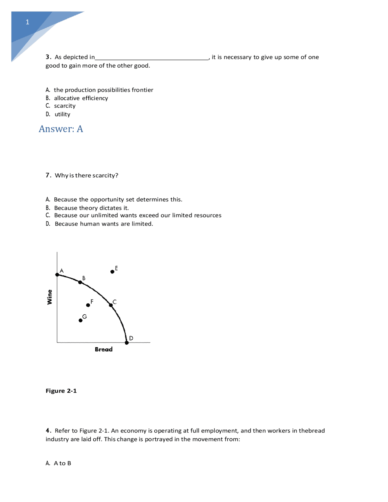 Exam ECON 1002H Microeconomics - Practice questions 2 | Exams Nursing ...