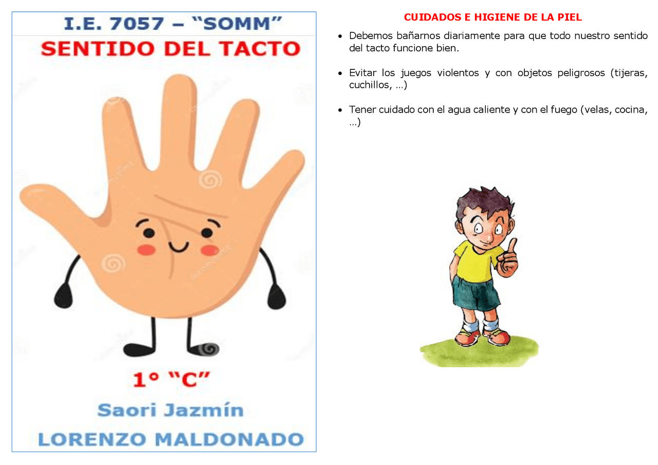 Cuidados Del Sentido Del Tacto