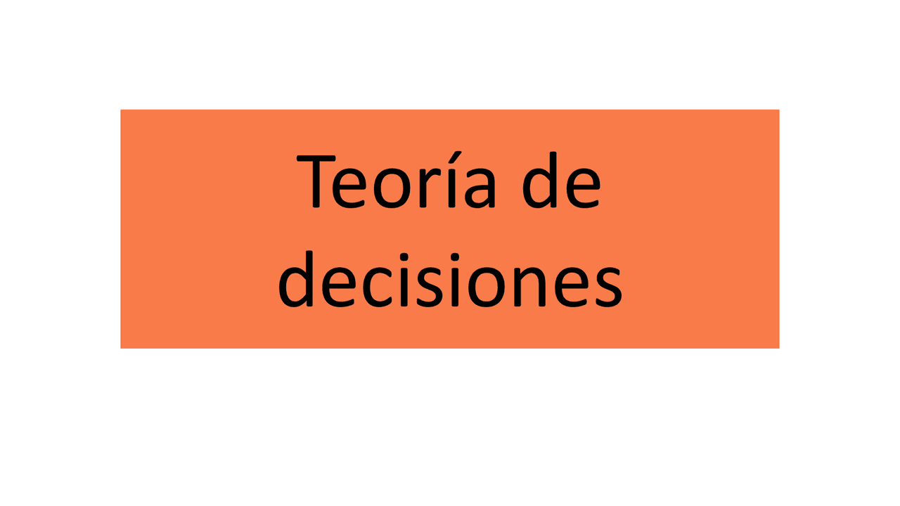 Teoria De Decisiones Ejercicios Resueltos Pdf