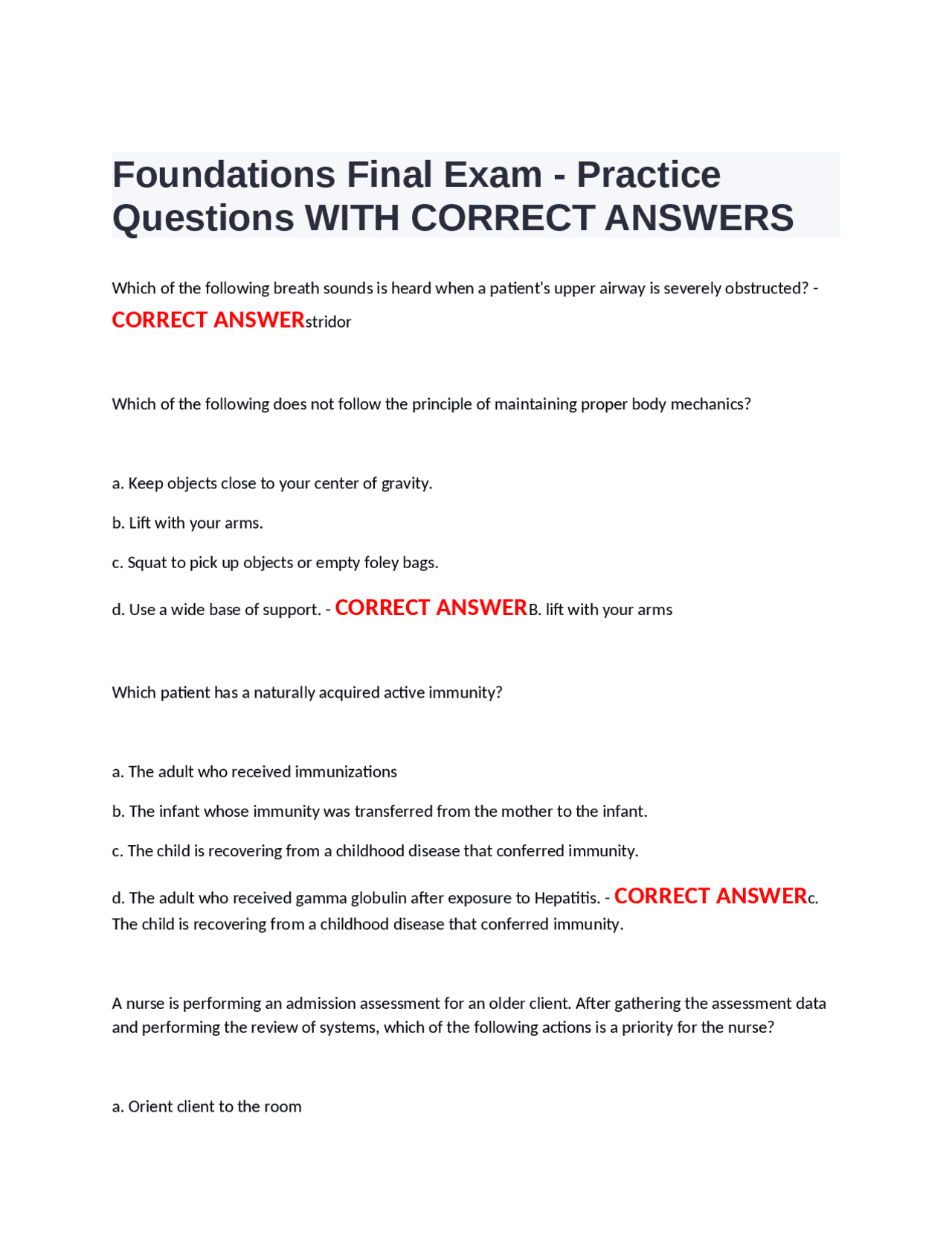 FOUNDATIONS FINAL EXAM visual data 4