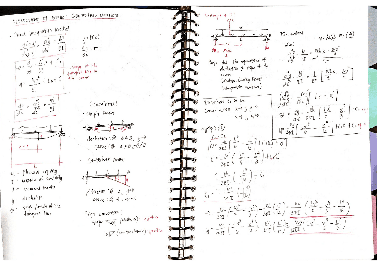 Lessons in the course of civil engineering | Assignments Mathematical ...