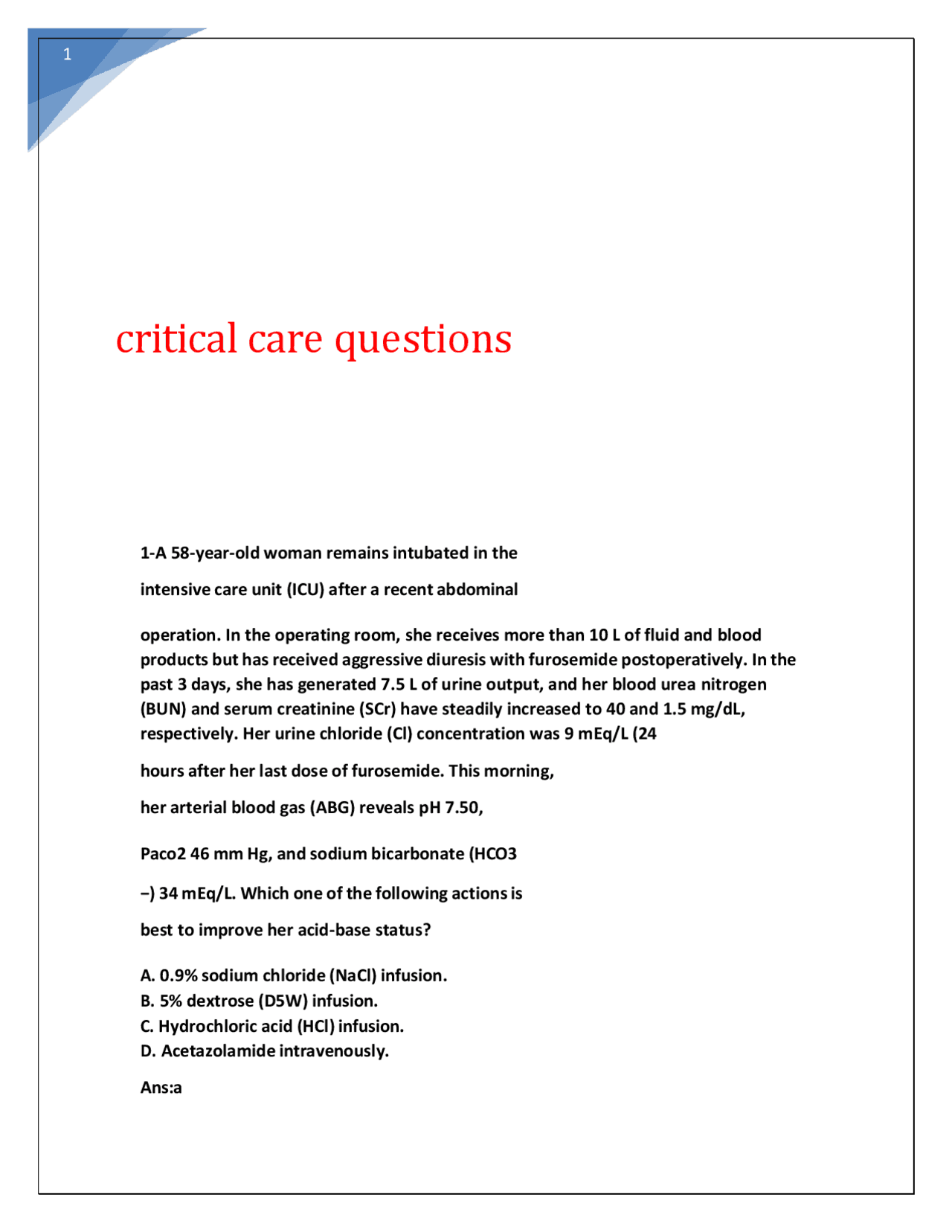 NEUROCRITICAL CARE BOARD QUESTIONS visual data 6