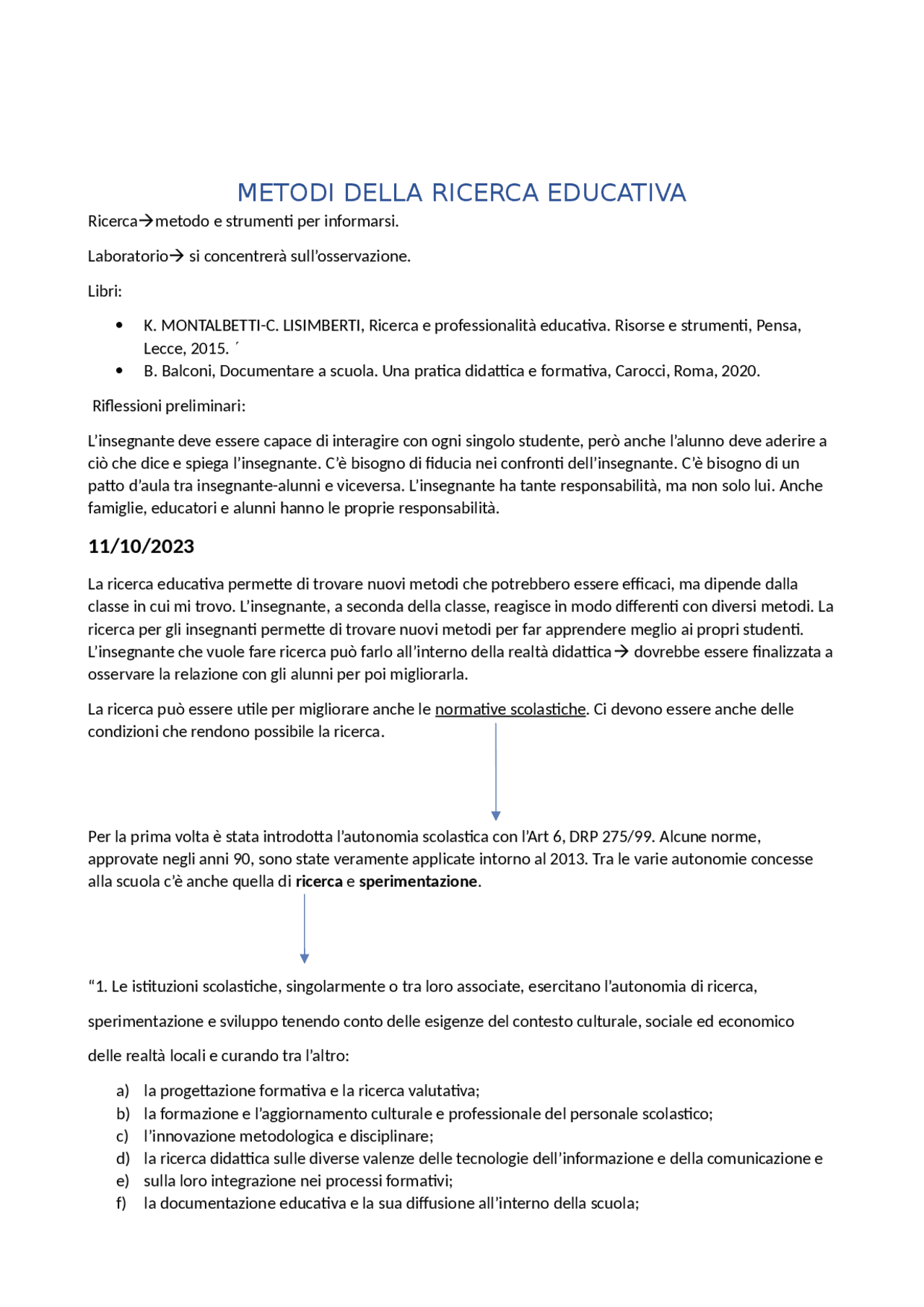Ricerca Educativa: Metodi e Strumenti per la Costruzione della ...
