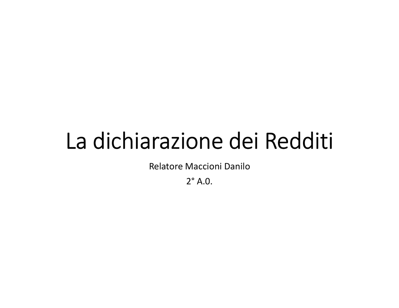 dichiarazione dei redditi termini di presentazione