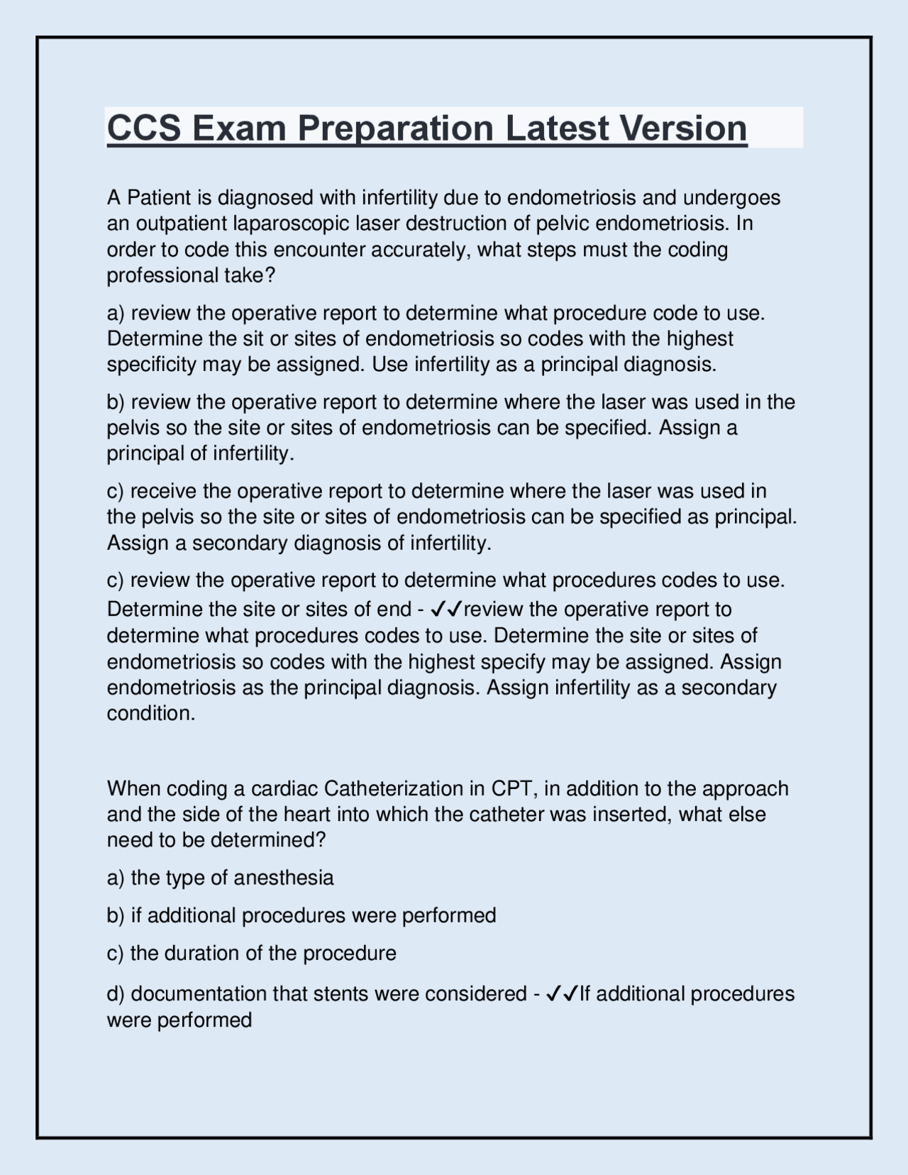 Coding and Documentation Practices in Healthcare | Exams Nursing | Docsity