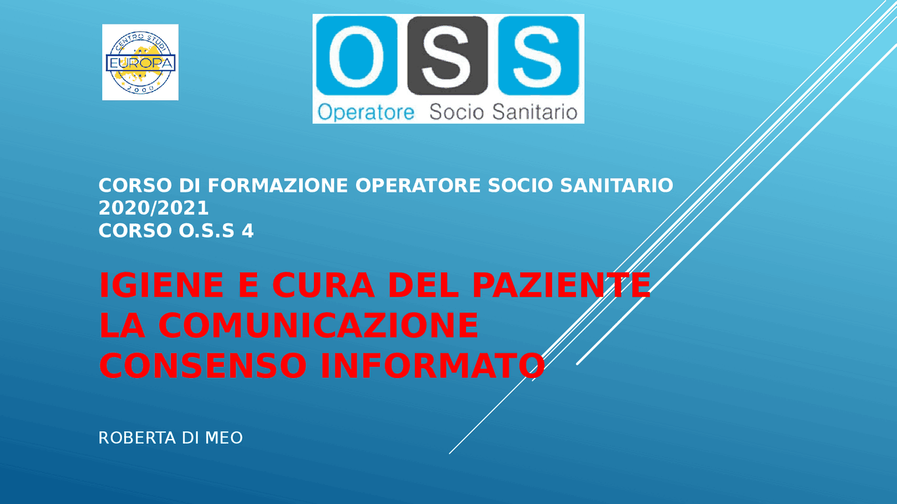 tesina oss power point | Tesine di Maturità di Biologia, microbiologia