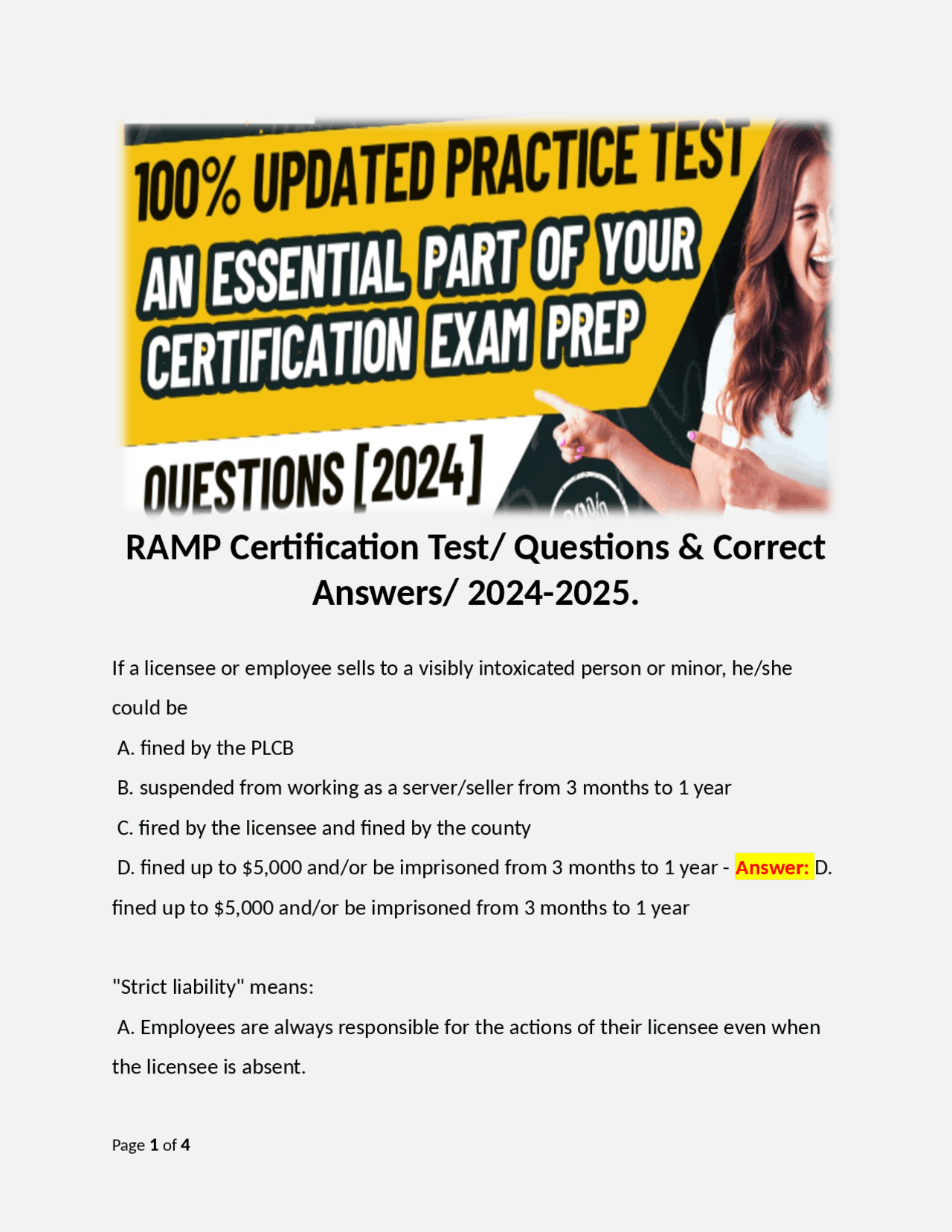 The Ramp Certification Answers That Will Help You Pass - 8kuwd3p