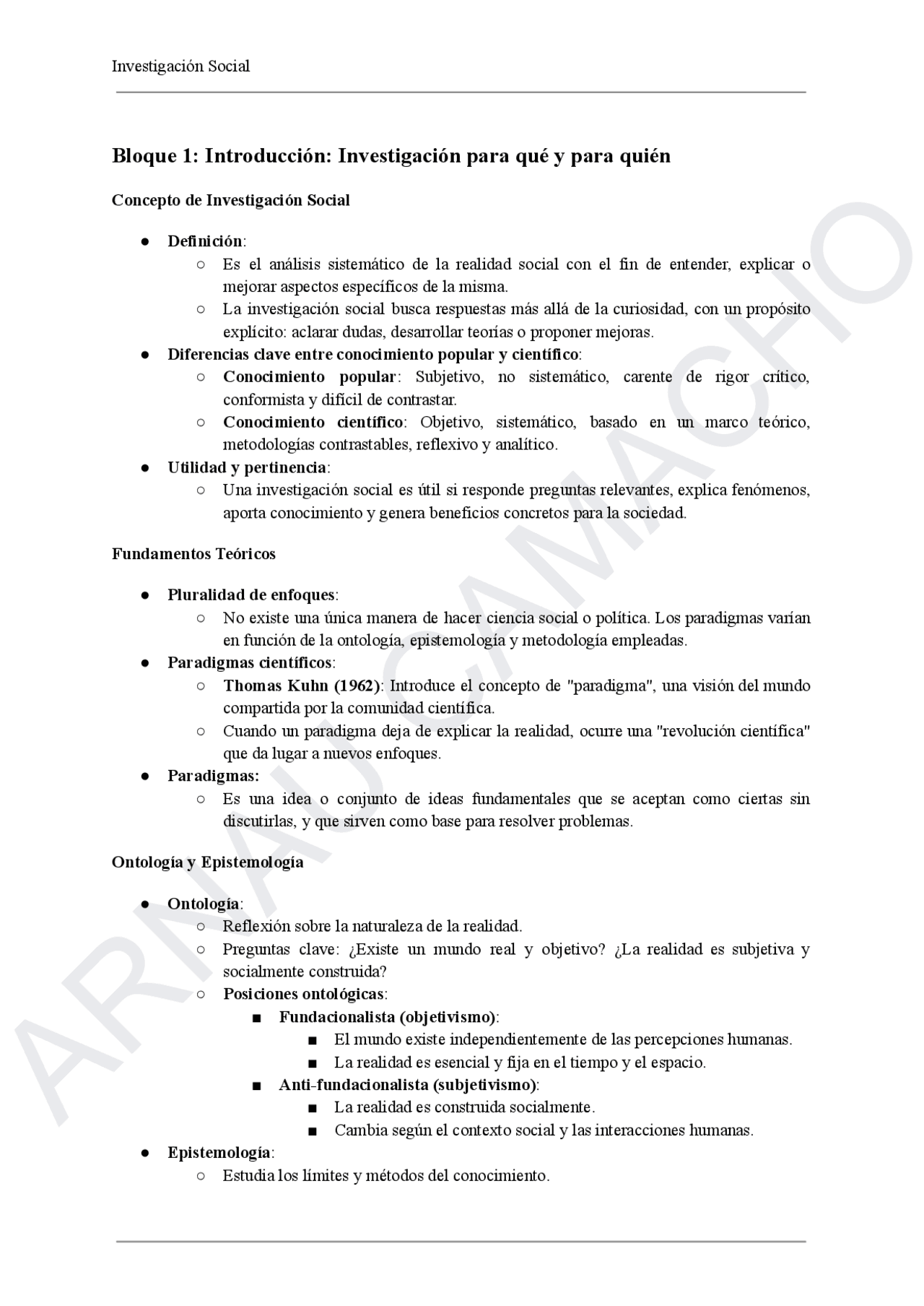 Introducción a la Investigación Social: Conceptos, Enfoques y Métodos ...