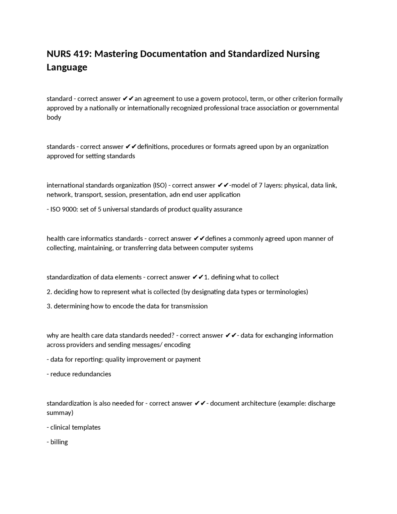 Nursing Language Example Mastering Documentation & Standardized Nursing Language: A Guide for ...