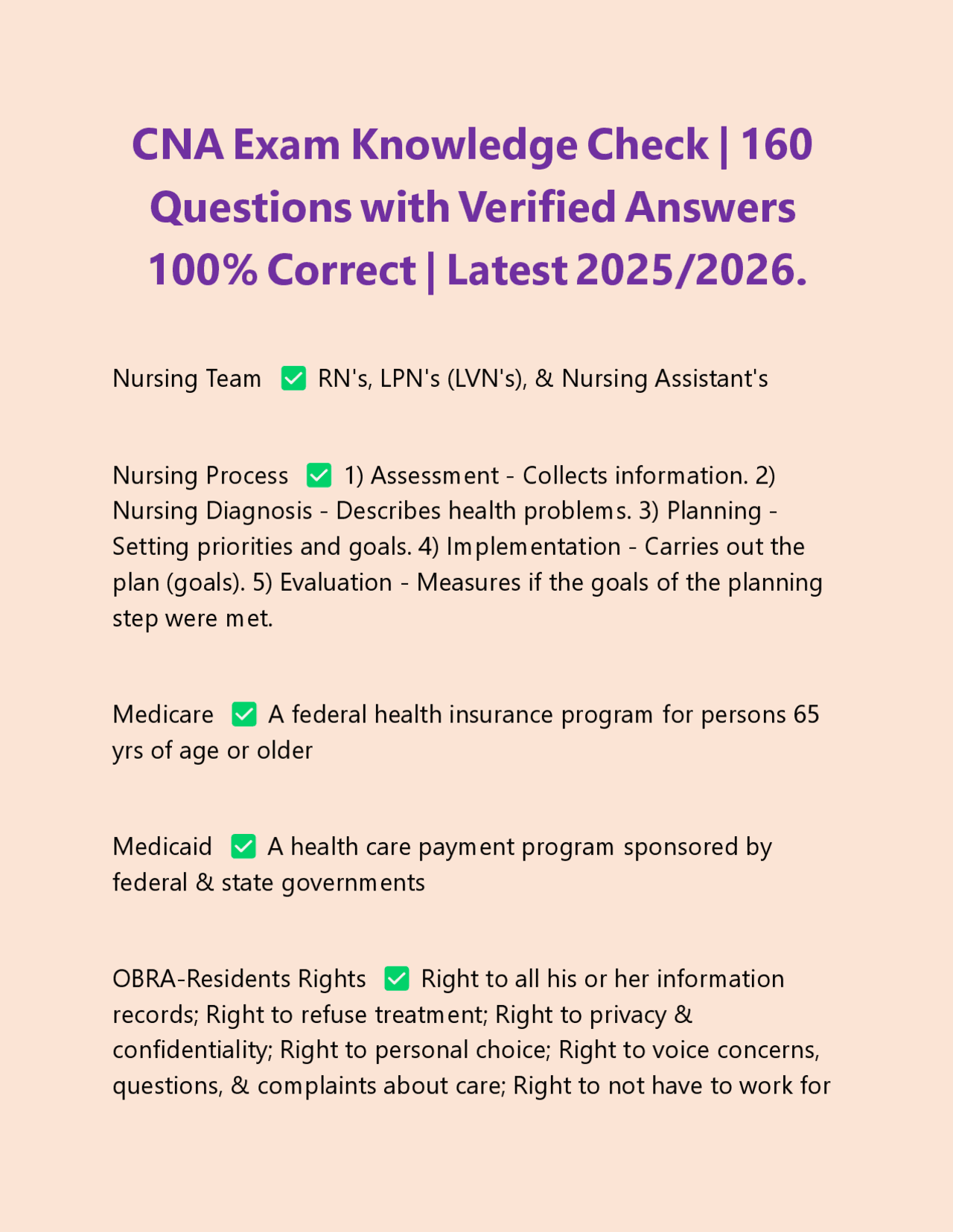Nursing Fundamentals: Questions and Answers for Nursing Students ...