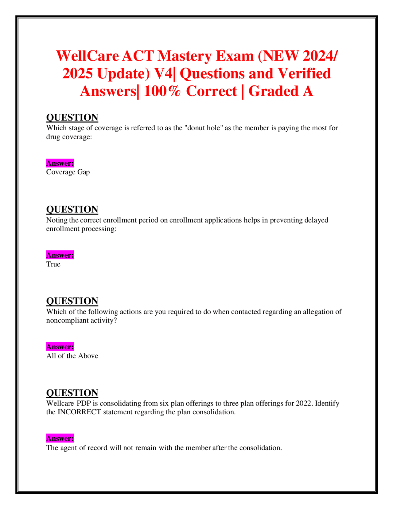 Wellcare Act 2025 Teleagent Exam Prep: Your Ultimate Cheat Sheet - ju2om0l
