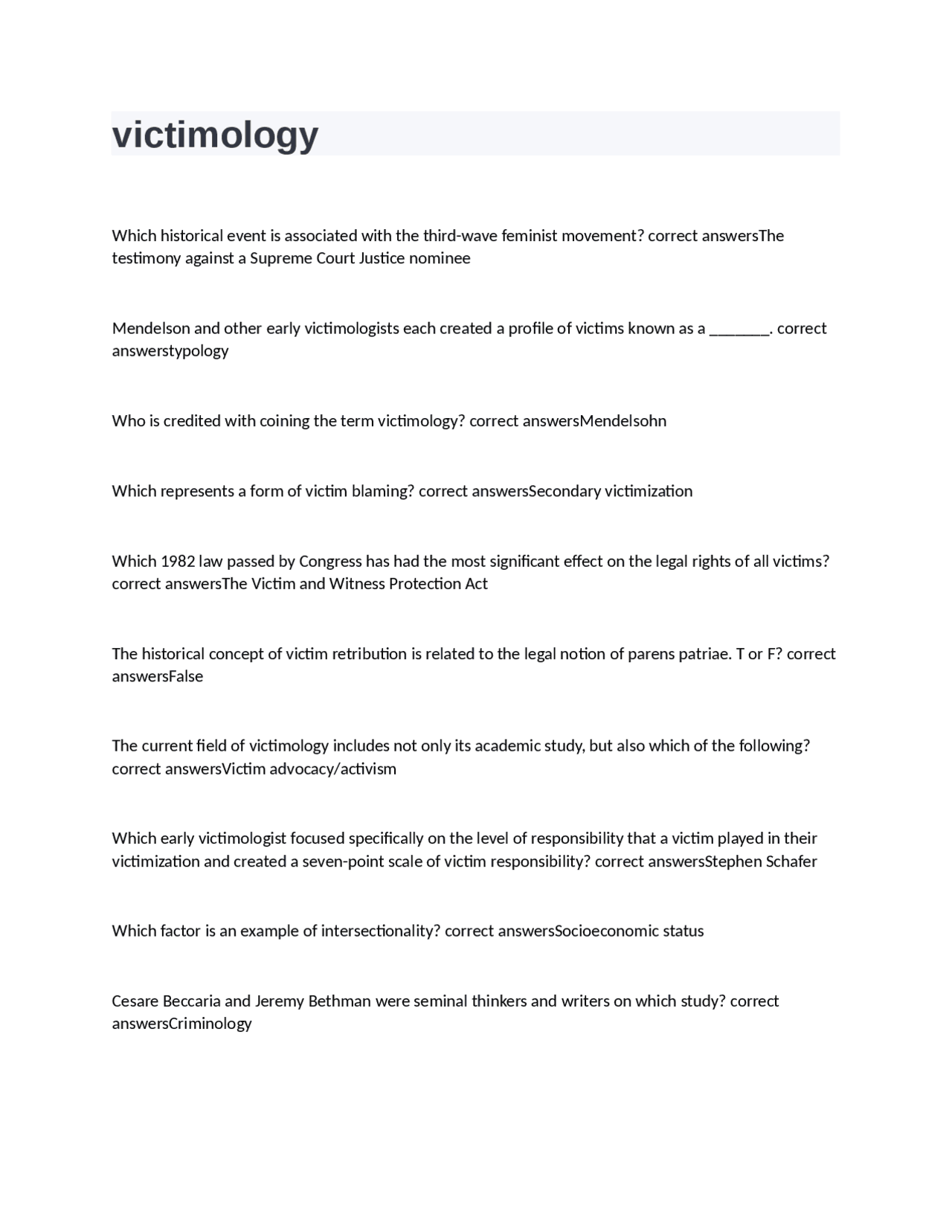 Victimology: A Comprehensive Guide to Understanding Victimization ...