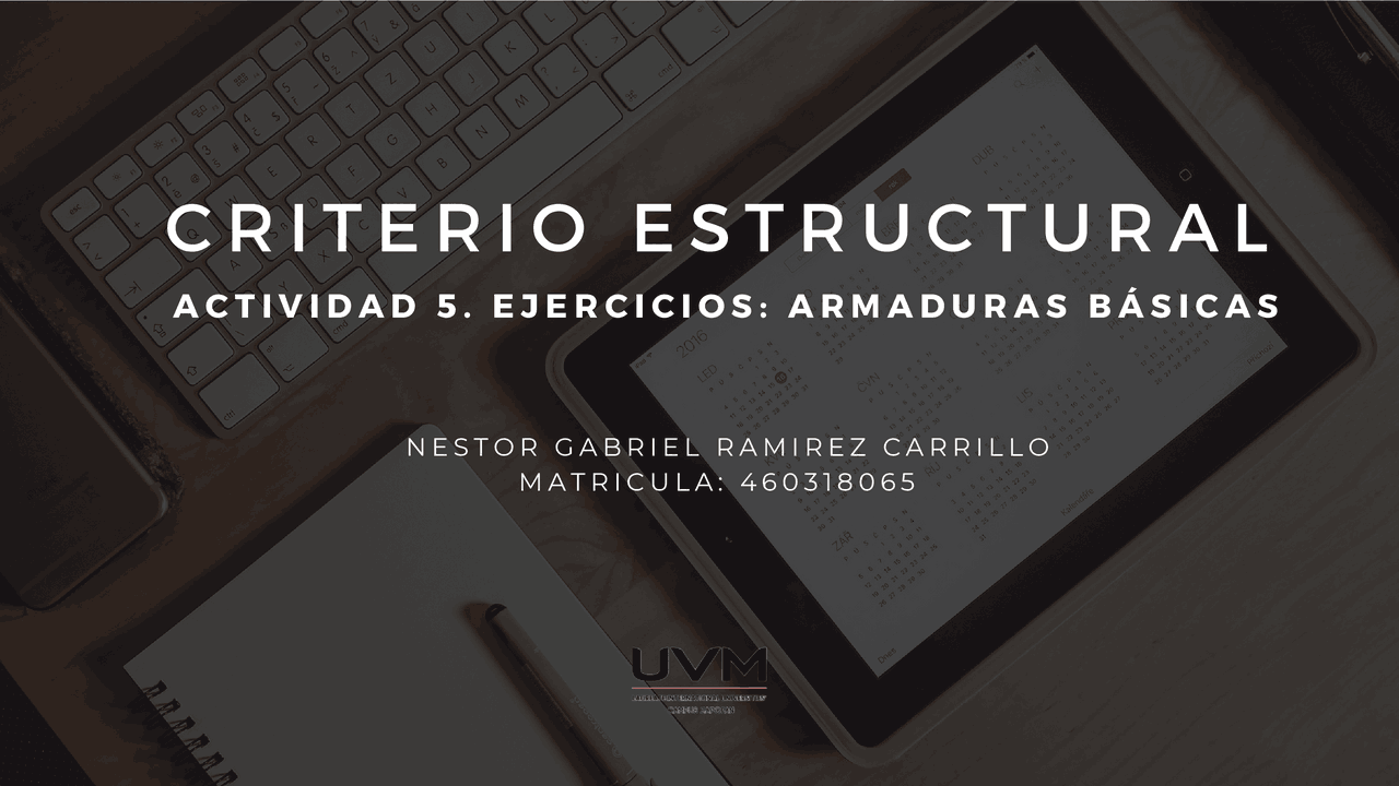 Structuralization Exercise In this work we carry out exercises that analyze beams | Exercises ...