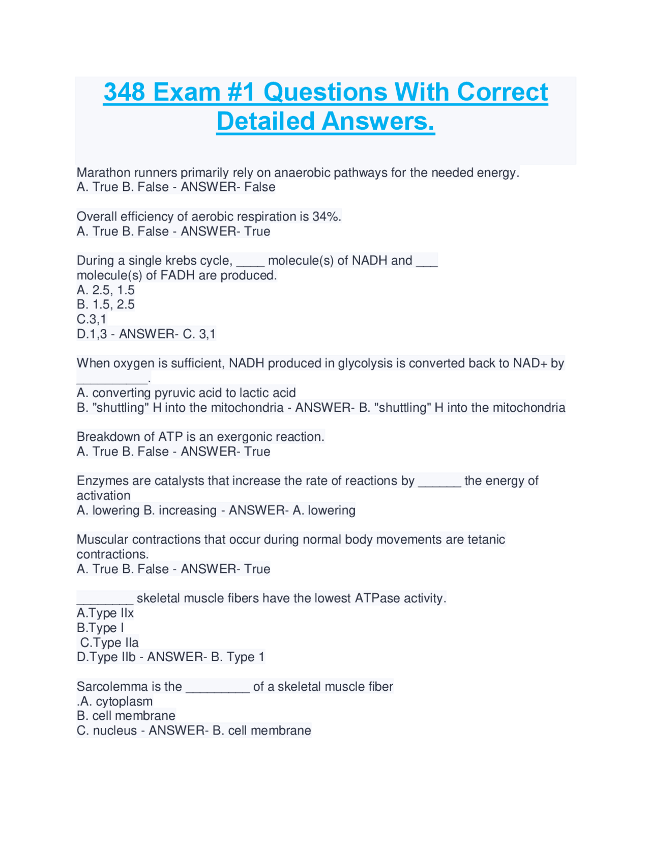 348 Exam #1 Questions With Correct Detailed Answers. (3).pdf | Exams ...