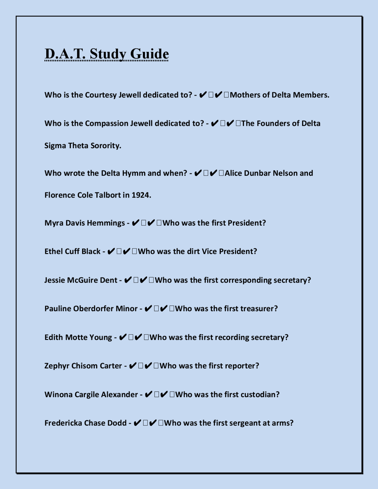 D.A.T. The Definitive Exam Guide: Questions, Answers & Winning ...