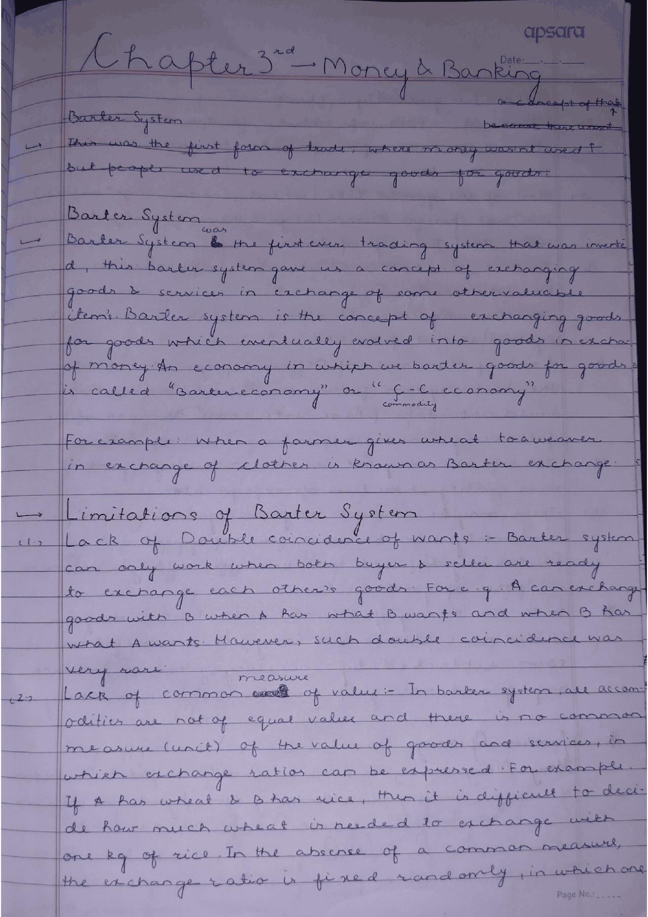 Money & Banking Class 12th Macroeconomics NCERT CBSE | Lecture notes ...