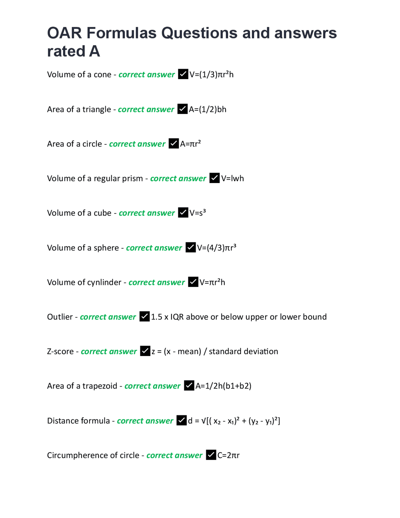 Physics and Mathematics Formulas: A Comprehensive Guide with Questions ...
