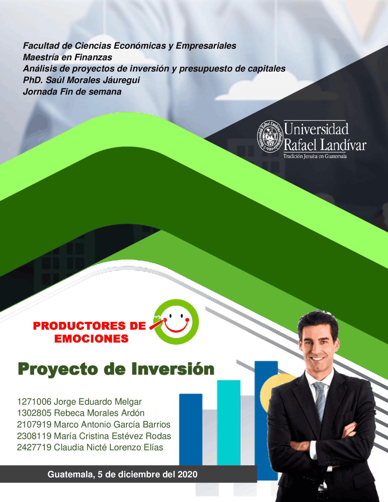 Proyecto de inversión maestría en finanzas | Summaries Development ...