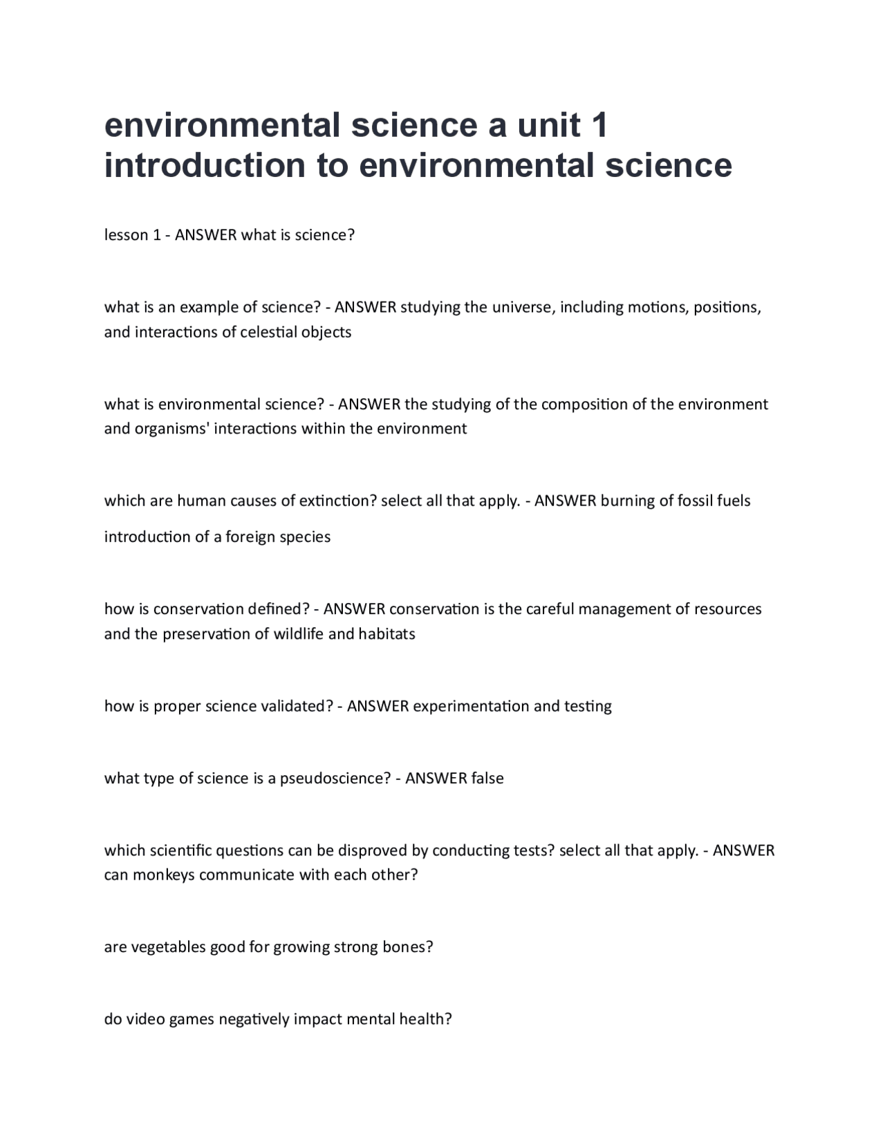 Environmental Science Fundamentals: Key Concepts and Research Methods ...