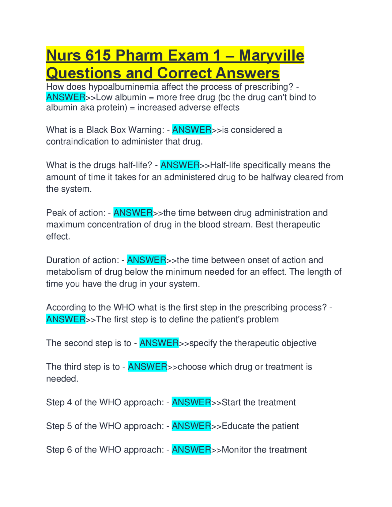 Pharmacology Essentials: Drug Action, Metabolism, and Prescribing ...