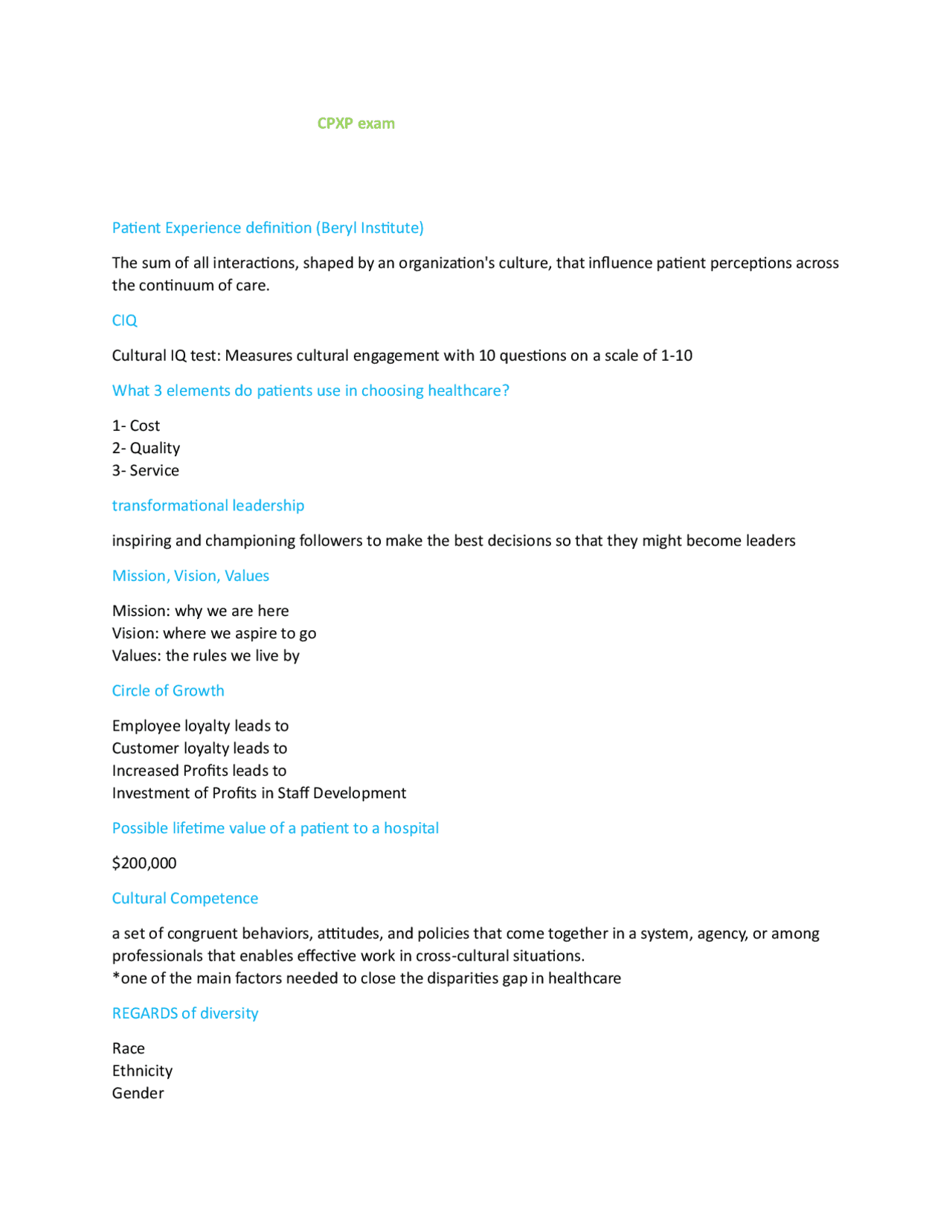 CP-FS Practice exam 9 questions and answers complete solution 100% 2025 ...