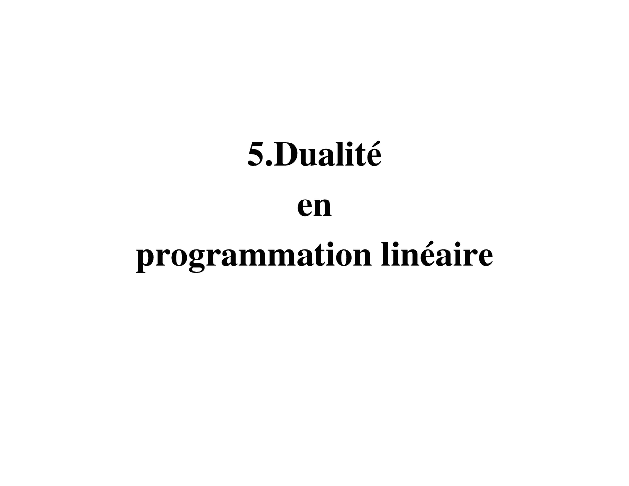 dualite- programmation lineaire | Study notes Programming Languages ...