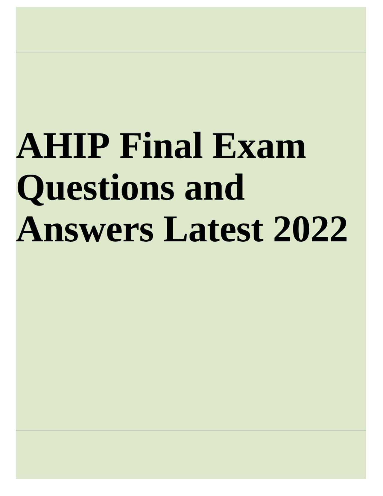 2025 final exam final exam.pdf | Exams Nursing | Docsity