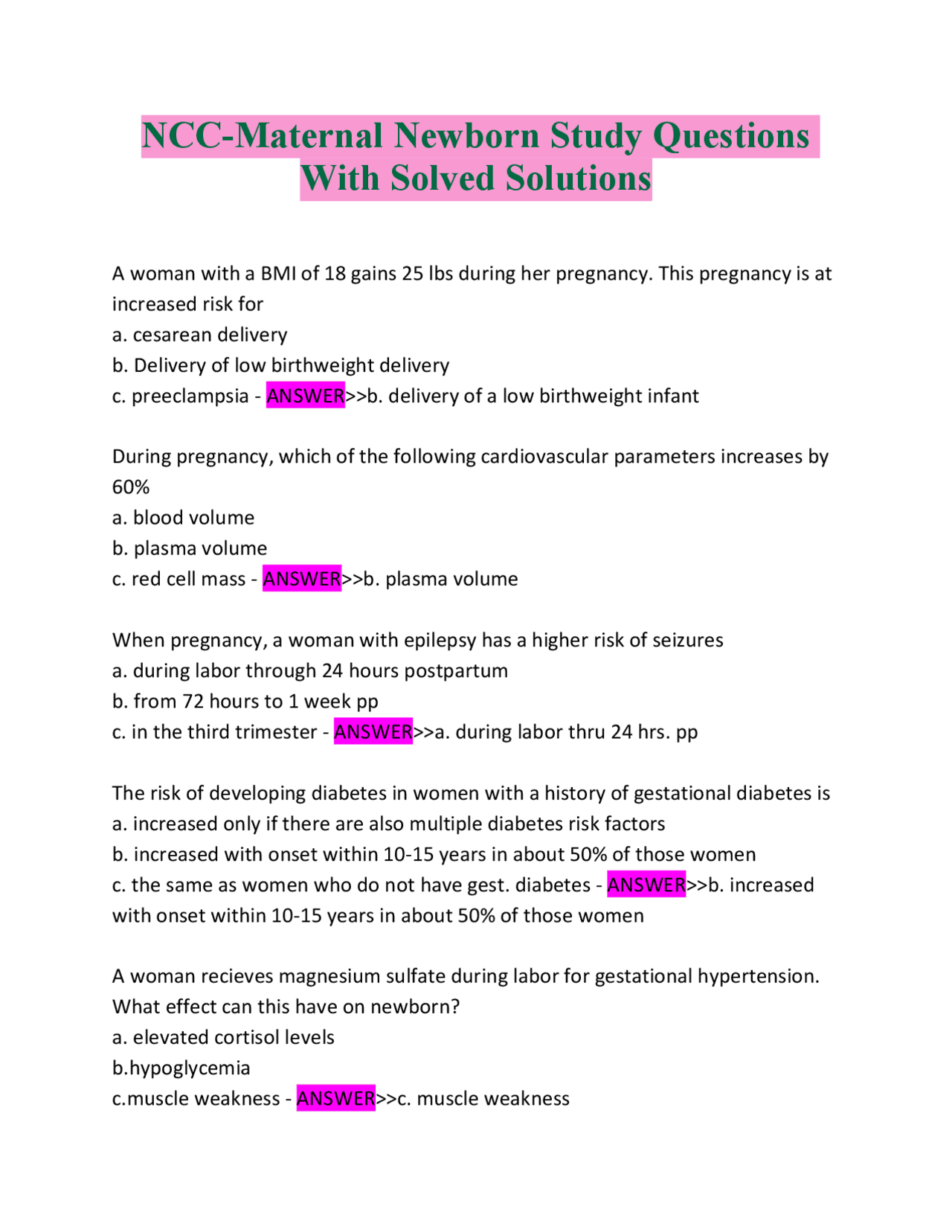 NCC.pdf EXAM QUESTIONS WITH COMPLETE SOLUTIONS GUARANTEED PASS BRAND ...