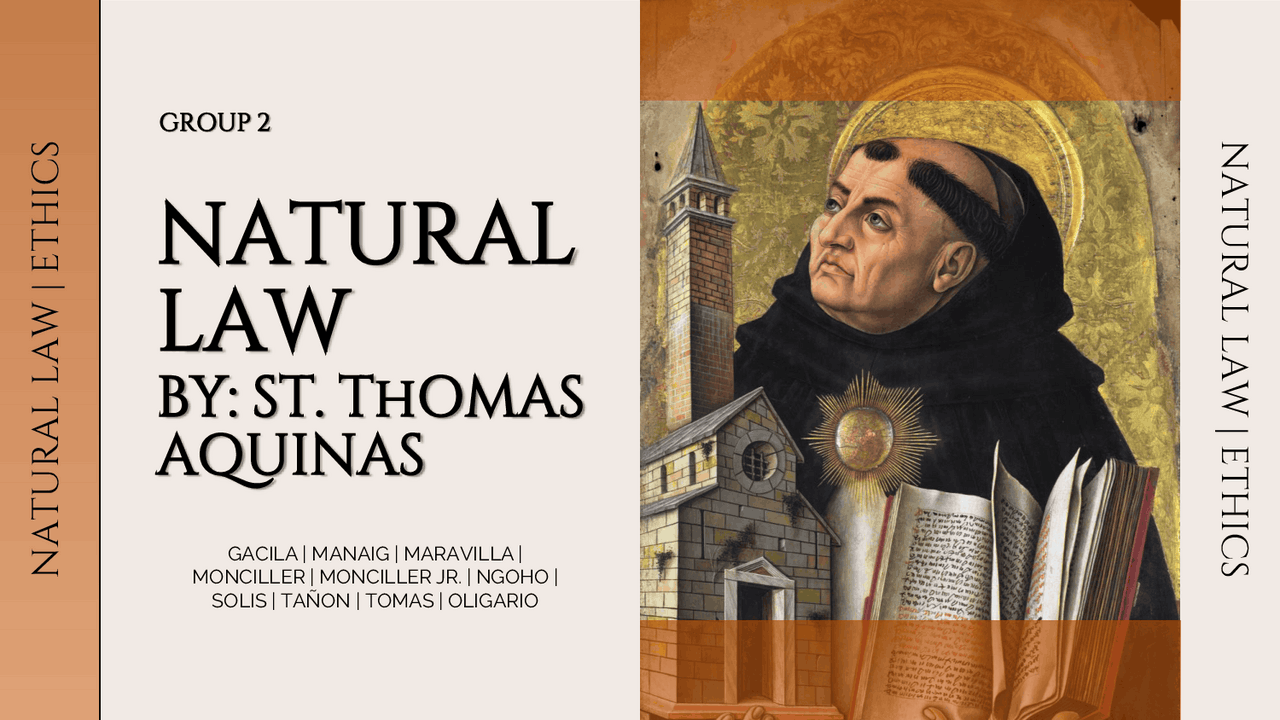 Natural Law Theory by St. Thomas Aquinas: Ethics and Virtue | Lab ...