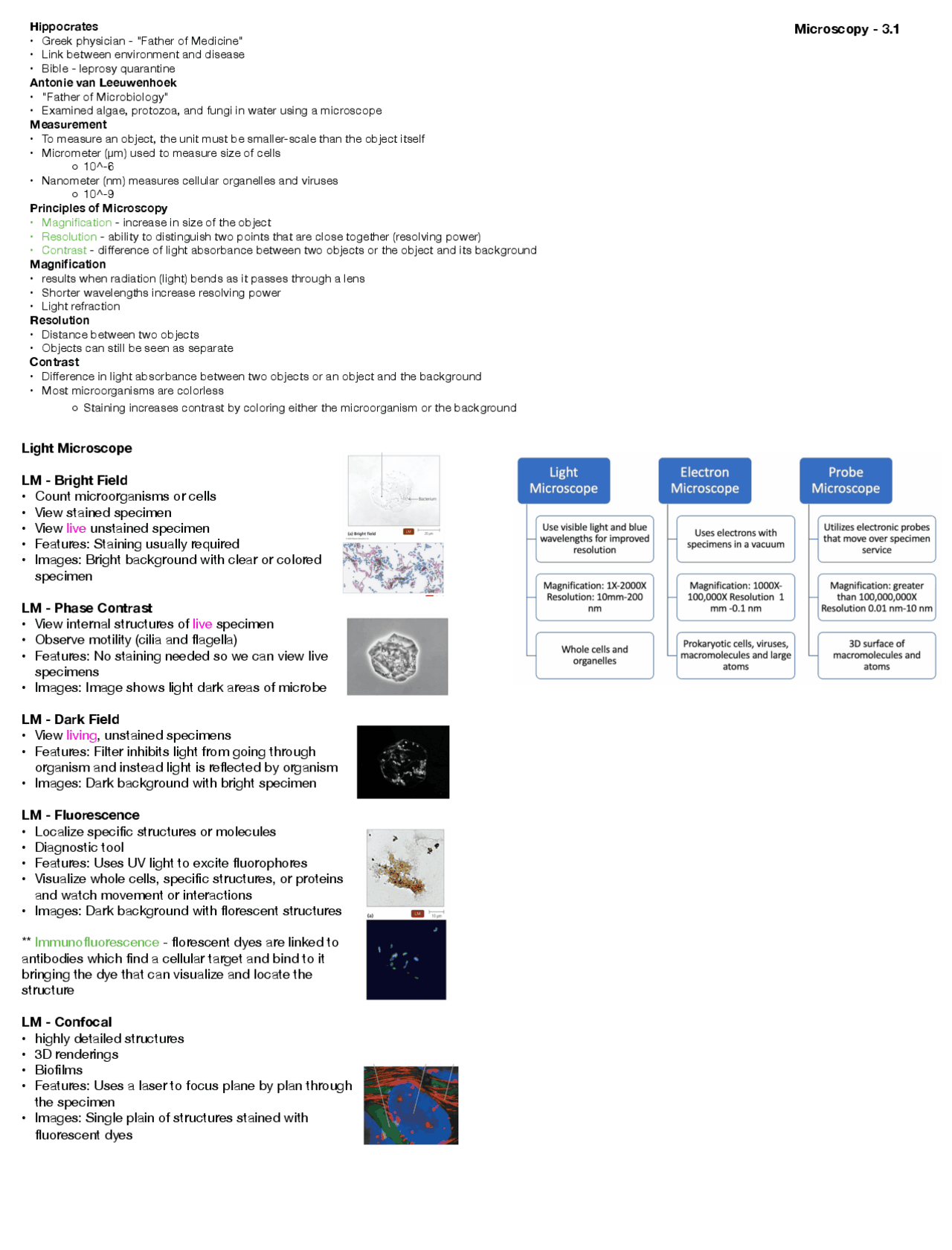 biology info lecture notes | Lecture notes Biology | Docsity