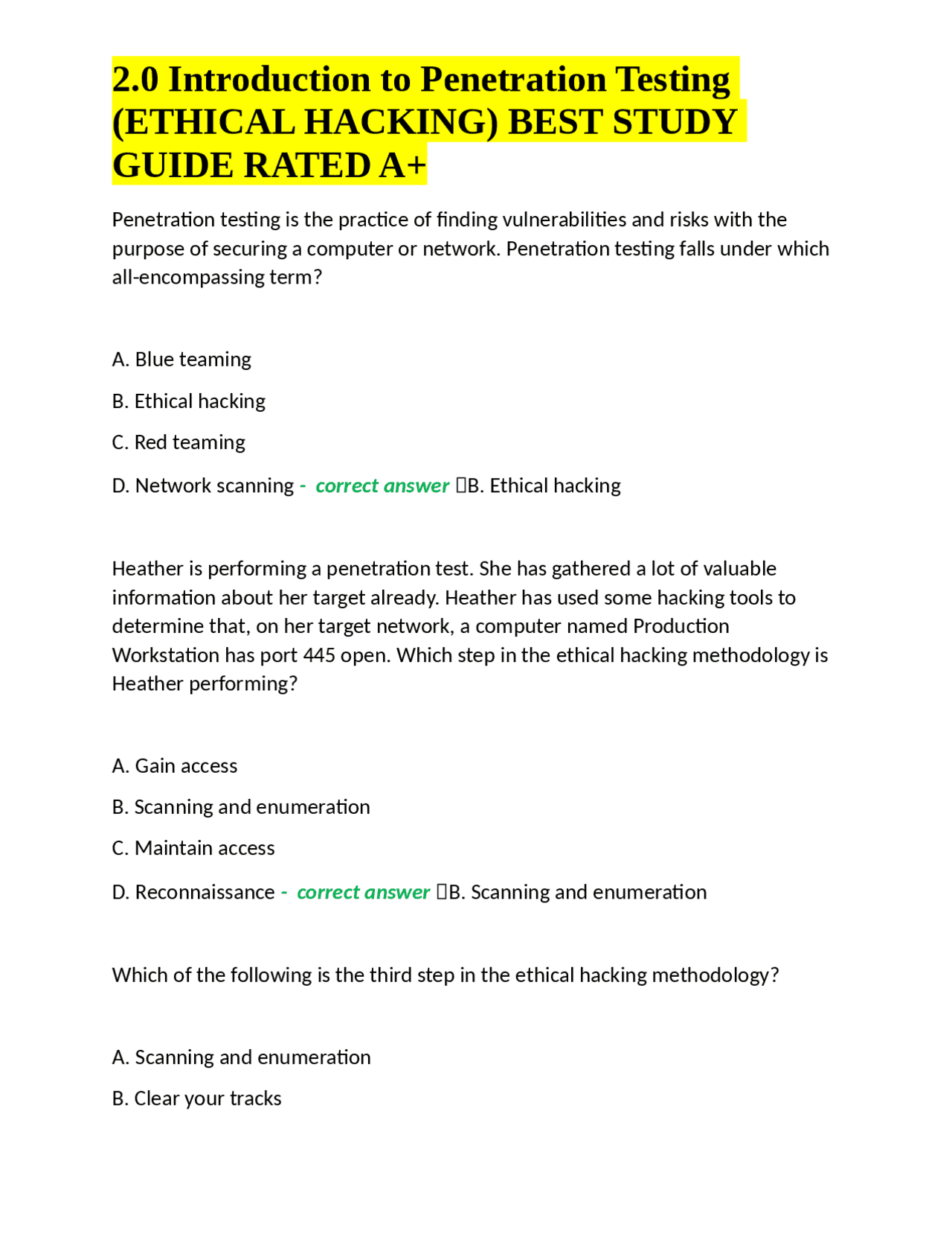 2.0 Introduction to Penetration Testing (ETHICAL HACKING) BEST STUDY ...