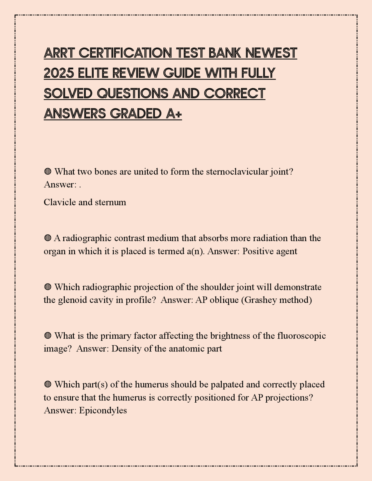 Arrt Certification How To Reinstate Your ARRT License By Examination: