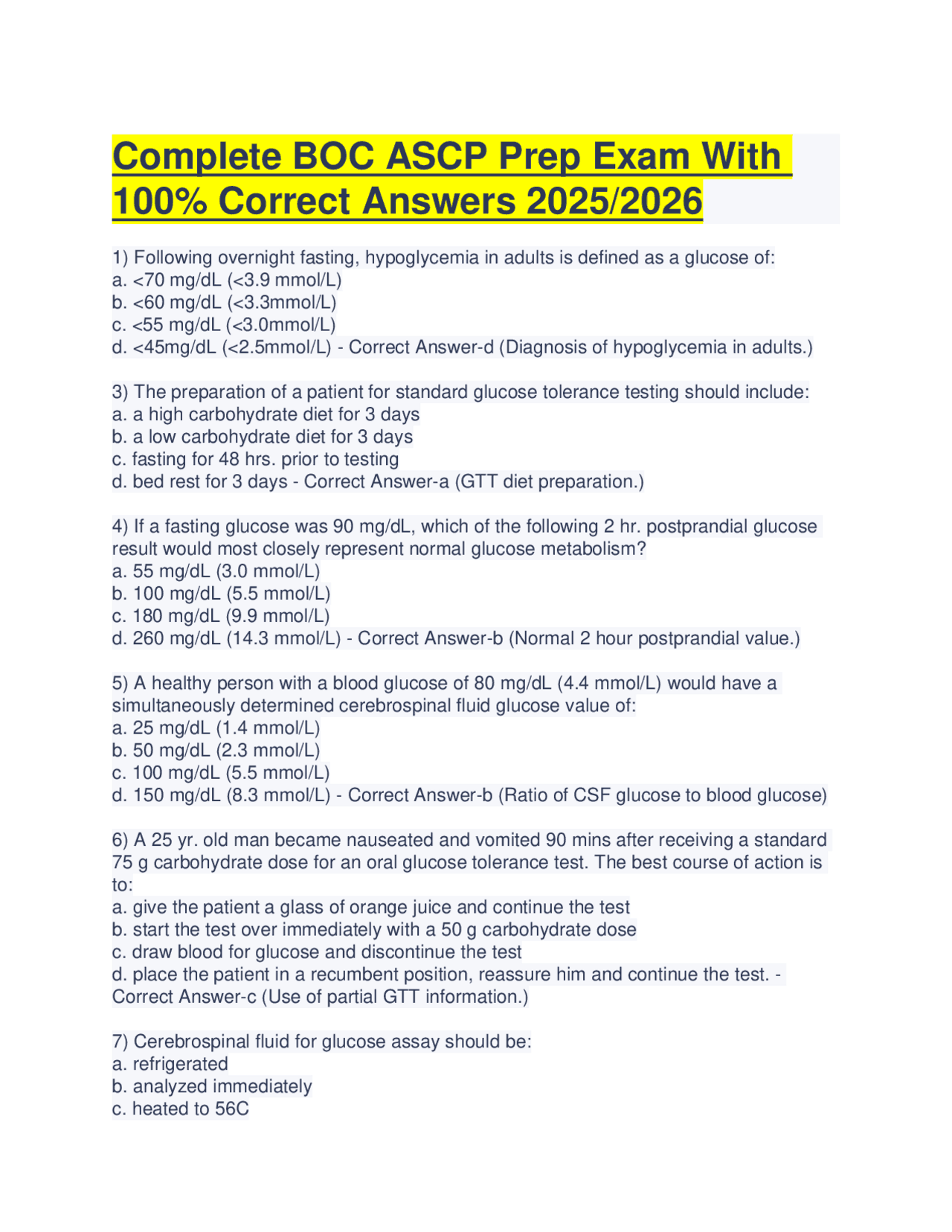 BOC ASCP Exam Prep: Practice Questions and Answers | Exams Advanced ...