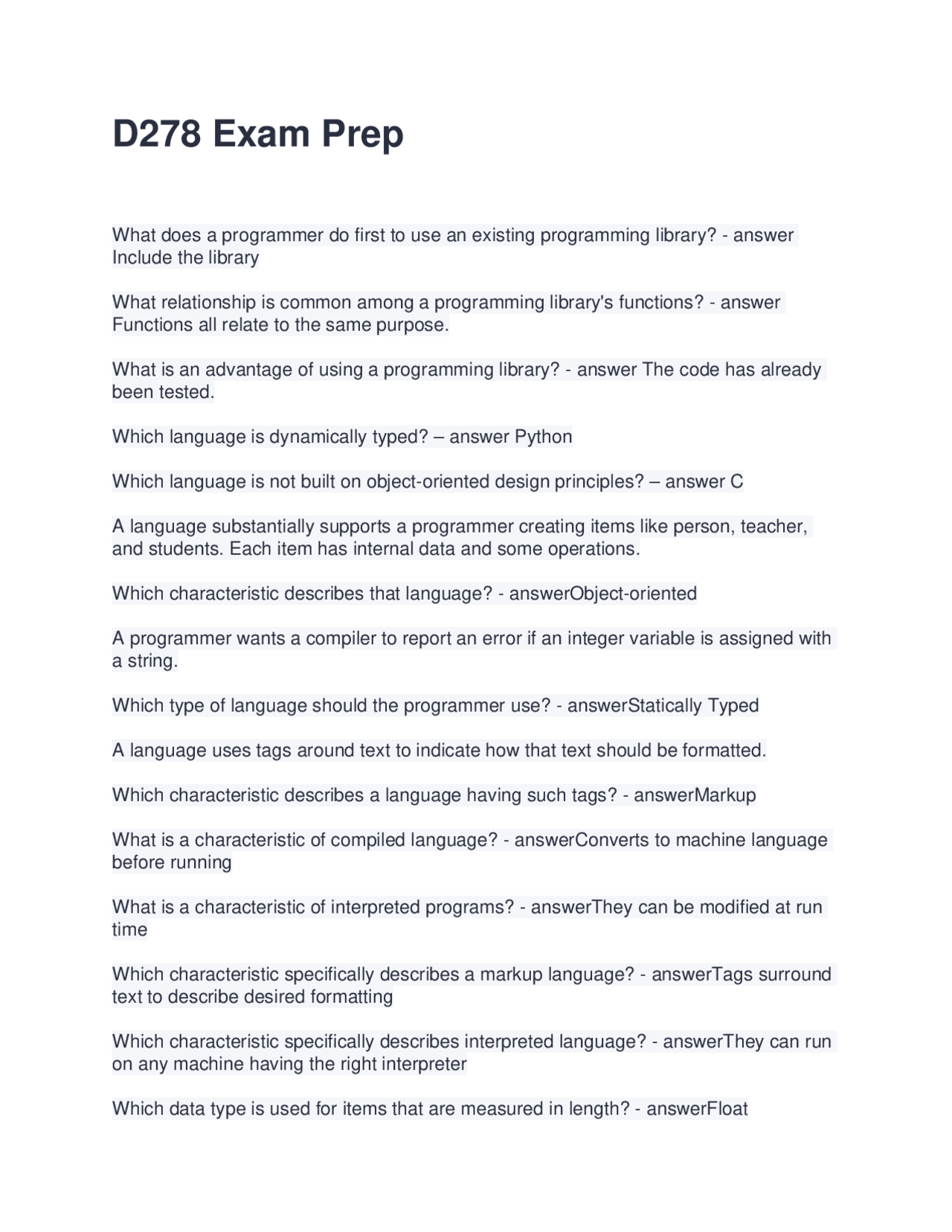 Programming Exam Preparation: Key Concepts and SDLC | Exams Advanced ...