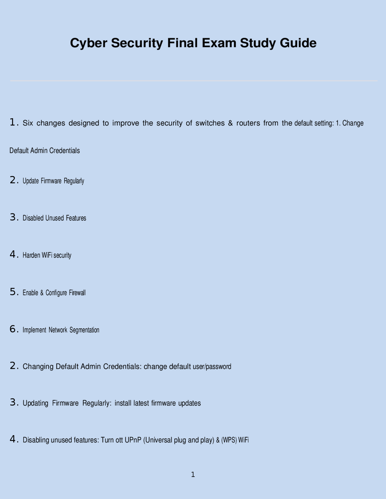 Cyber Security Final Exam Study Guide | Exams Cybercrime, Cybersecurity ...