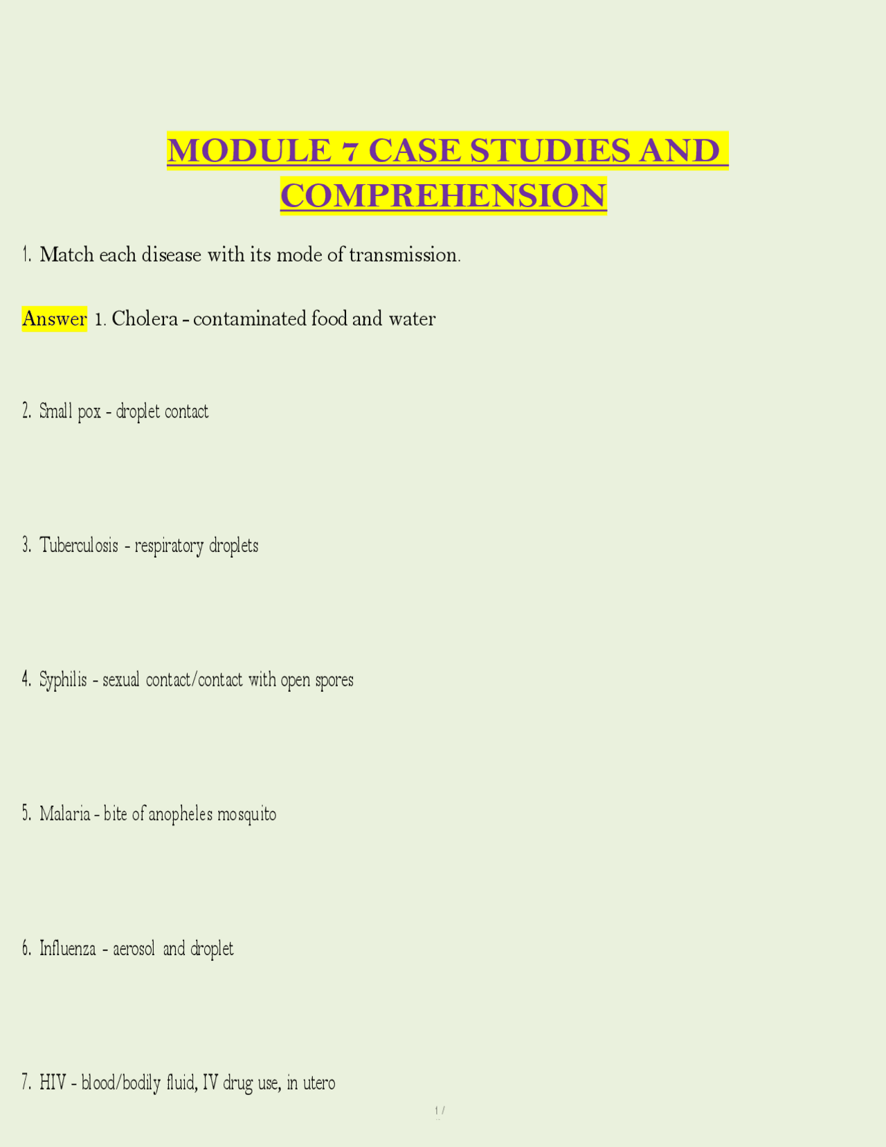 Caprock Module 7 Study Guide Module 7 Case Studies & Comprehension 2025/2026 | PDF Study Guide ...