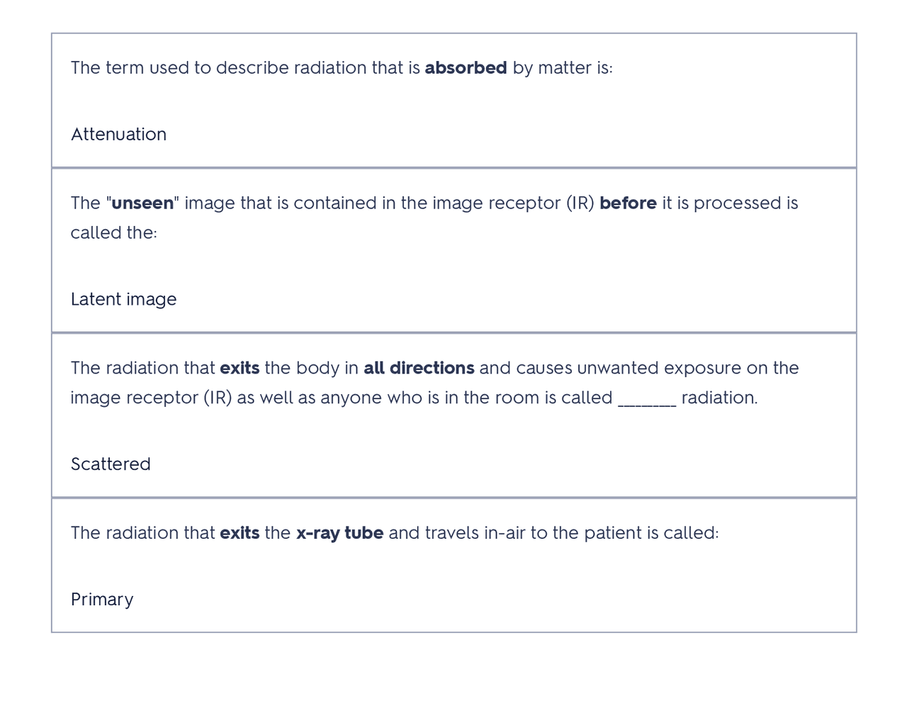 X Ray Module Question Basic X-Ray Machine Operator (BXMO) Exam: ACTUAL EXAM QUESTIONS AND ...