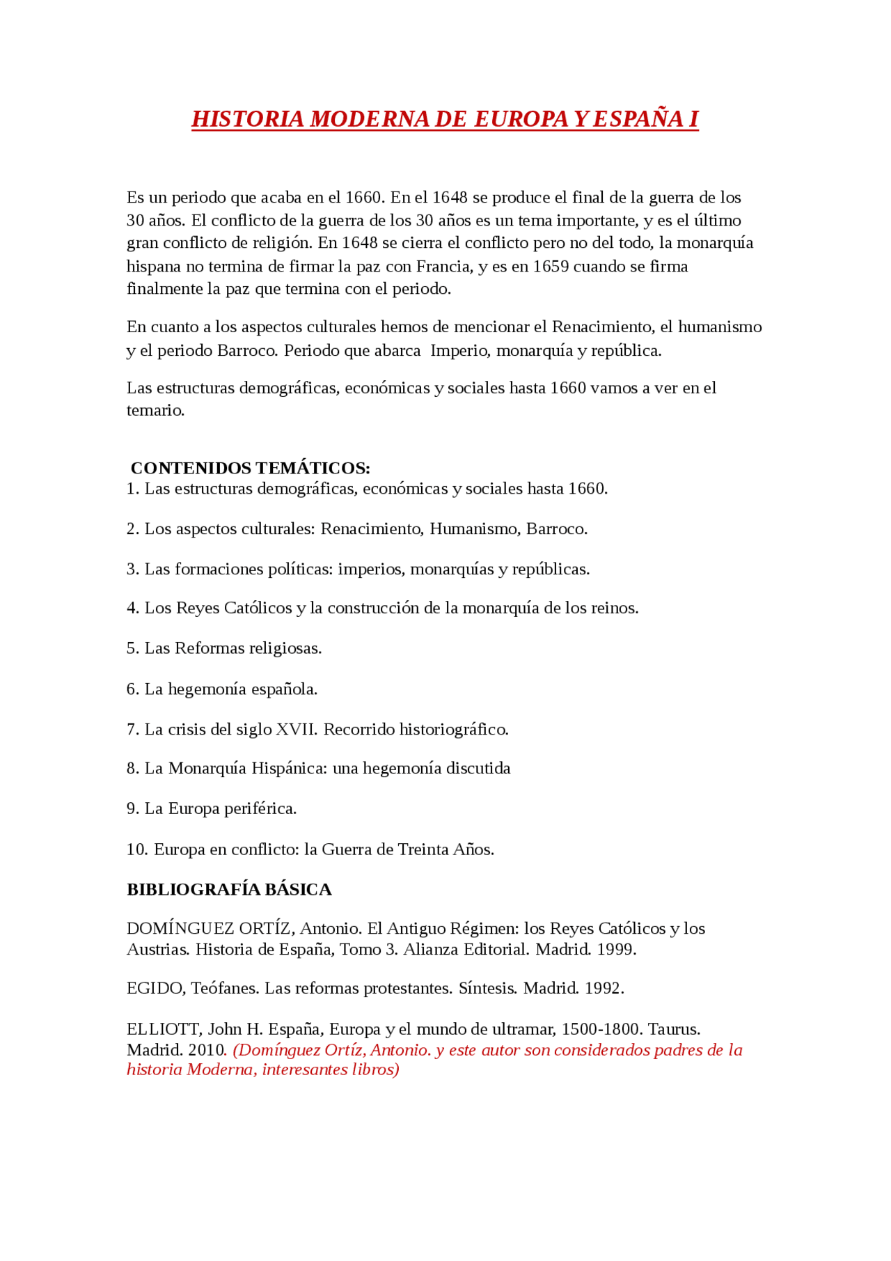 HISTORIA MODERNA DE EUROPA Y ESPAÑA I - Apuntes de Historia Moderna ...