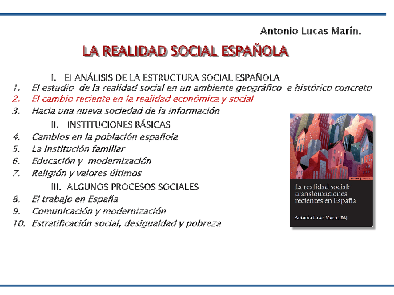 Estructura t2 - Apuntes de Trabajo Social - Docsity