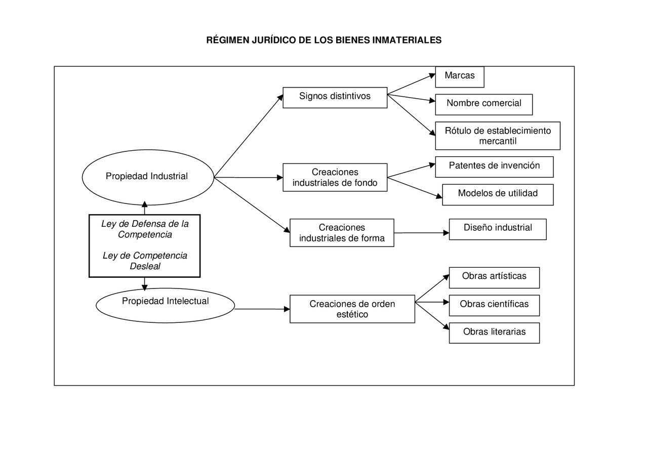 Bienes inmateriales - Apuntes de Derecho Civil - Docsity