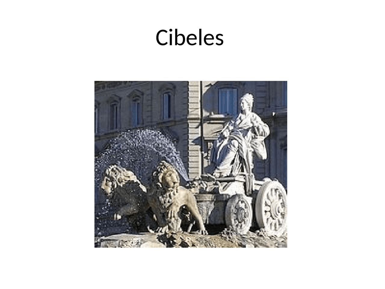 Cibeles Cibeles o Cíbile, es la considerada madre de los dioses de ...