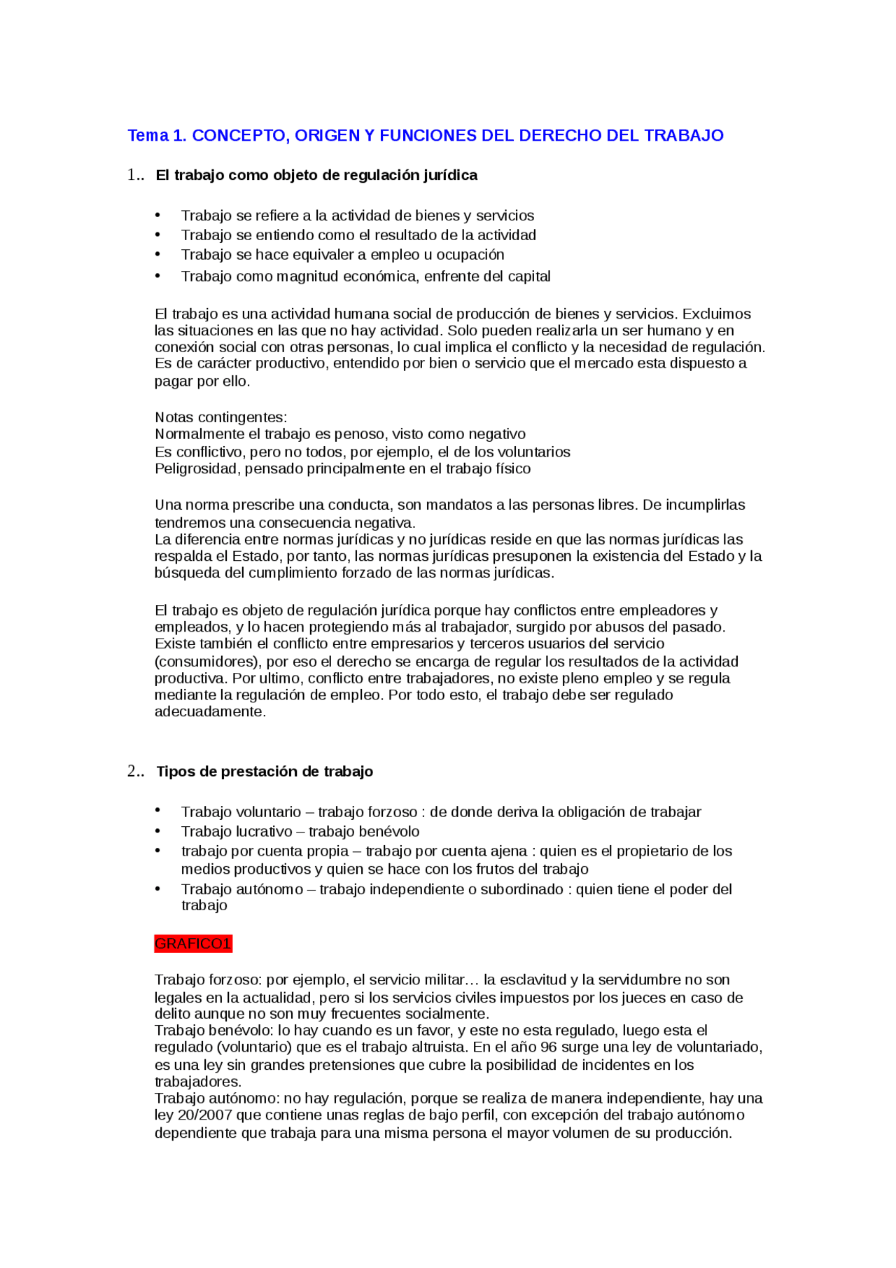 Derecho del trabajo y seguridad social 4º - Apuntes de Derecho Laboral ...