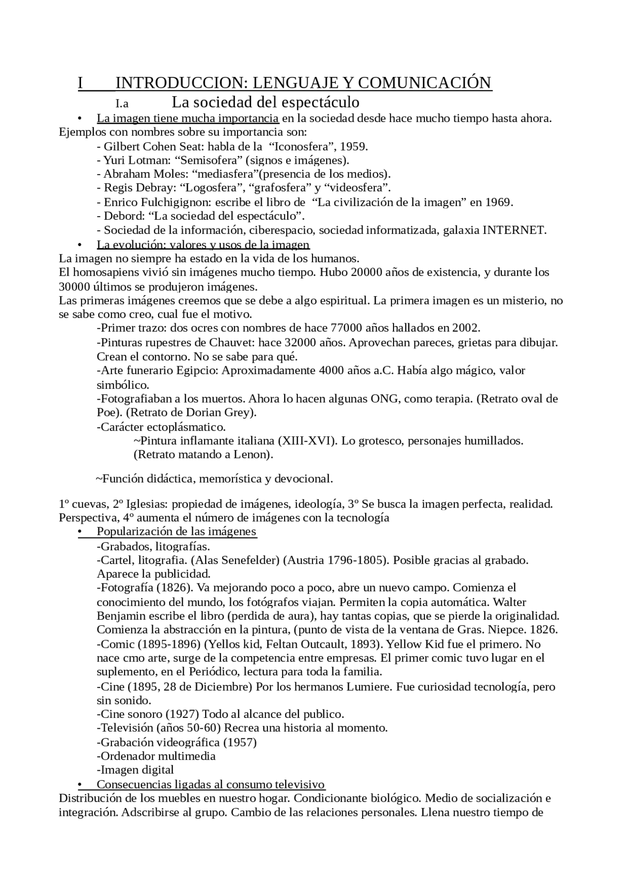 Lenguaje Audiovisual - Apuntes de Periodismo - Docsity