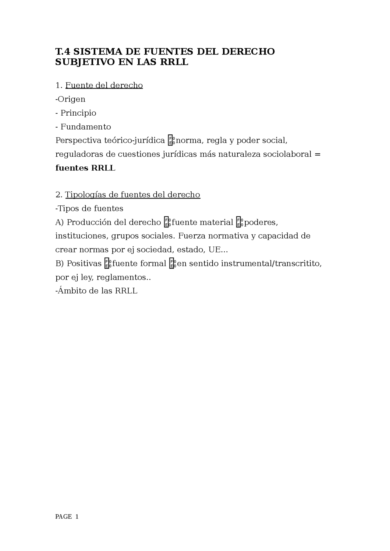 TEORIA RRLL - Apuntes de Relaciones Laborales y Recursos Humanos - Docsity