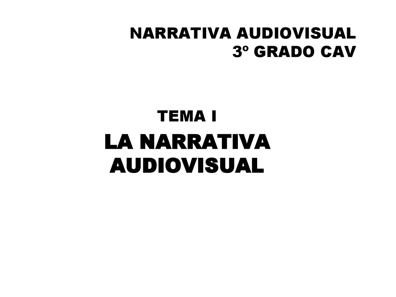 DEFINICIÓN Narrativa o Narratología disciplina que se Apuntes de