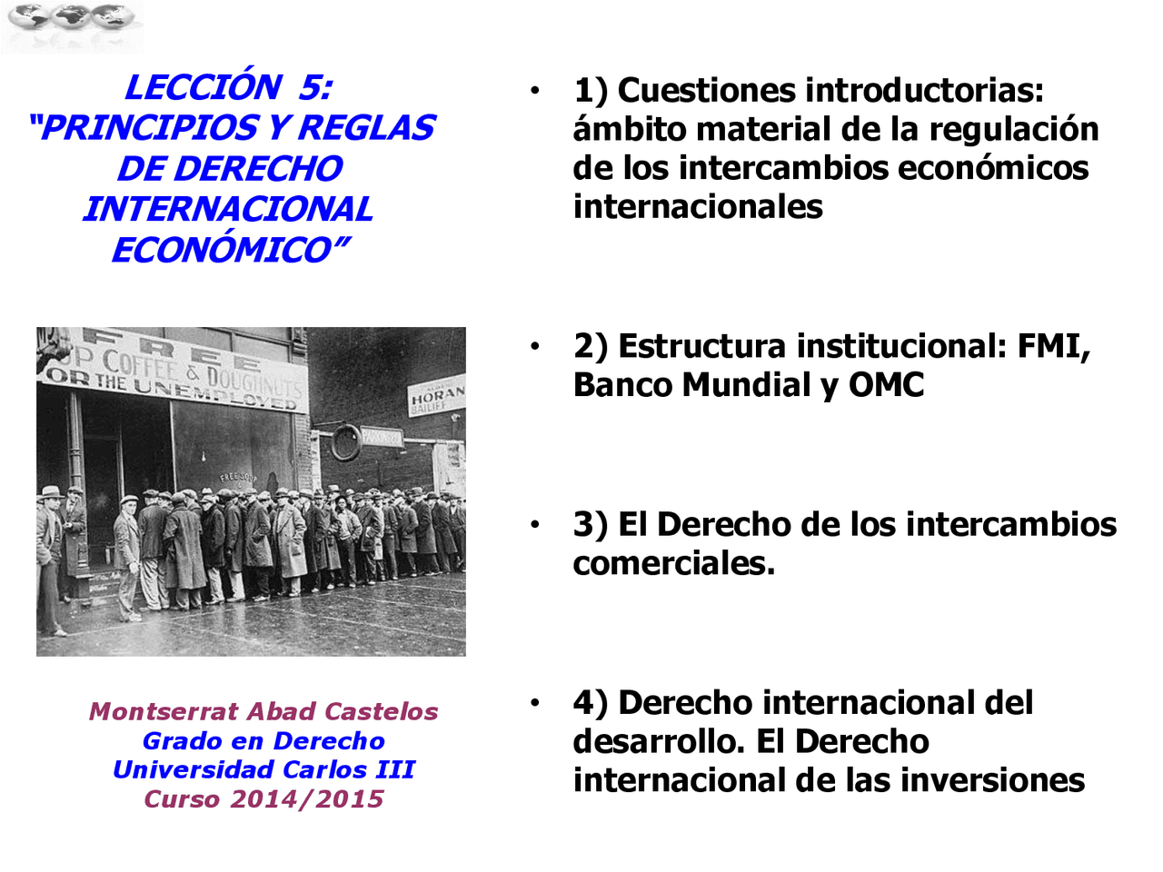 Análisis de las Instituciones Financieras Internacionales: FMI, Banco ...