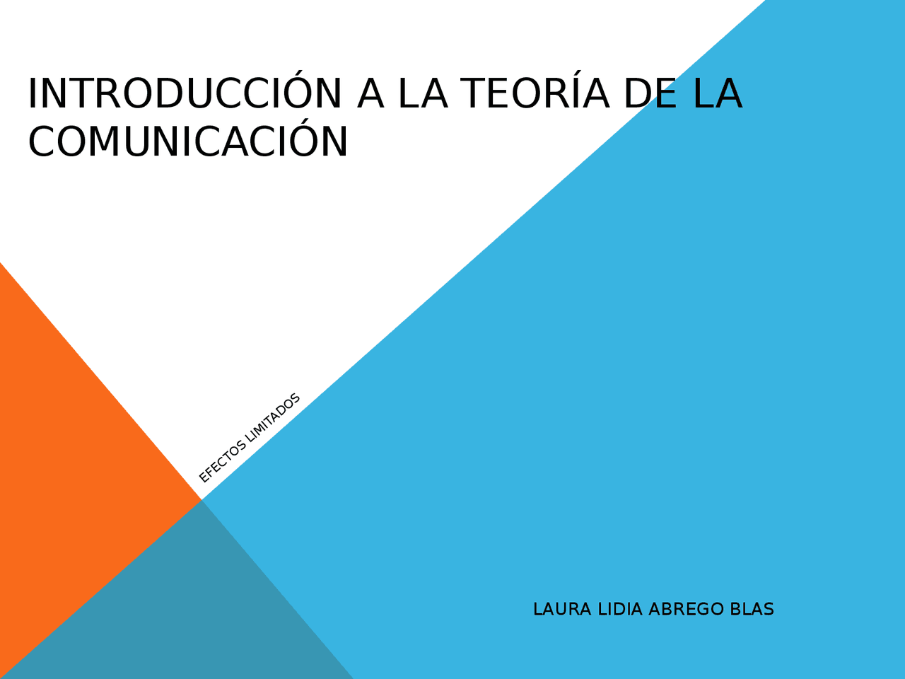 Introducción a las Teorias de la Comunicación - Apuntes de Publicidad y