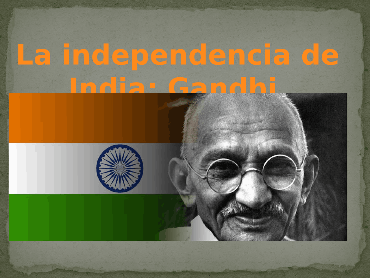 Independencia De India Gandhi Apuntes De Historia Docsity